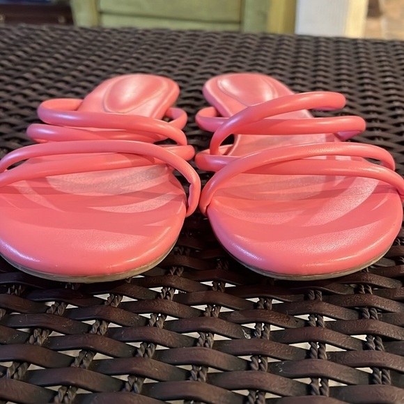 Nine West Pink Sandals 10M - Picture 2 of 7